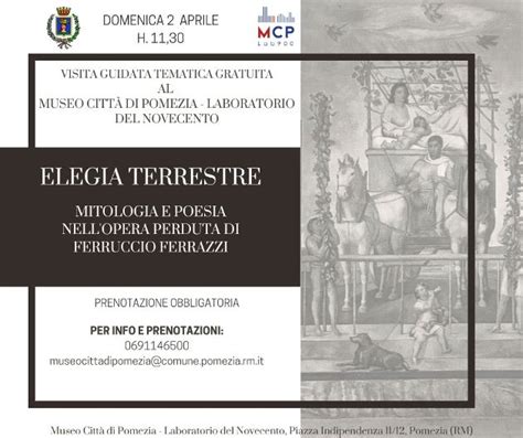 Mitologia E Poesia Nell Opera Di Ferruccio Ferrazzi Visita Guidata Al