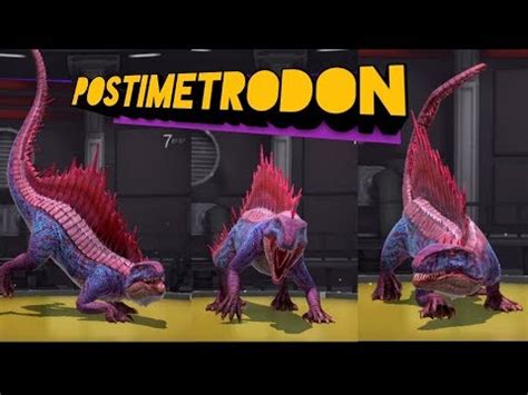 Jurassic World Alive Os Presento Al Postimetrodon Mi Primer H Brido