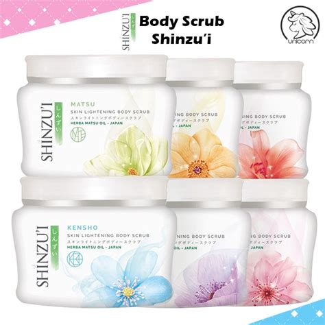 Jual SHINZUI Skin Lightening Body Scrub 120 Gr 200 Gr Lulur Badan