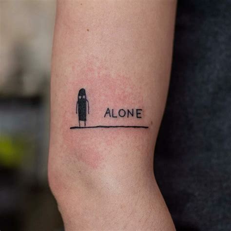 10 Best Alone Tattoo Ideas That Will Blow Your Mind 👈