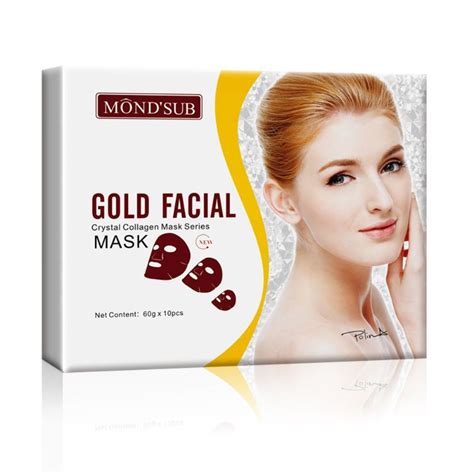 Buy Mond Sub Gold Facial Mask Pack Of 10 Online