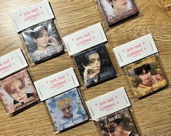 Enhypen Kpop Mail Stickers Etsy