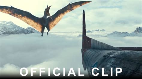 Jurassic World Dominion New Clip A Dinosaur Attacks Kaylas Plane 2