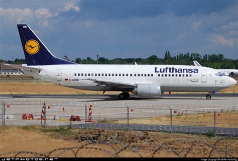 D ABEK Boeing 737 330 Lufthansa Steffen Koschlig JetPhotos