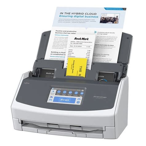 Fujitsu ScanSnap IX1600 A4 Wireless Document Scanner IX1600 Mwave