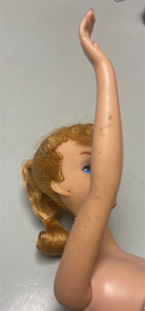 Vintage 4 Blonde Ponytail Barbie No Box Doll Peddlar