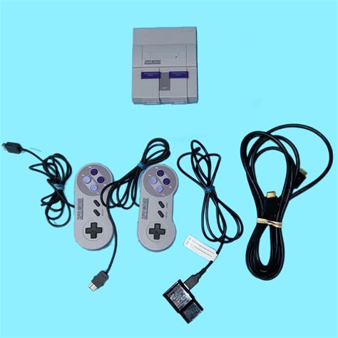 Super Nintendo Mini Classic Edition SNES Video Game Console CLV=201 ...