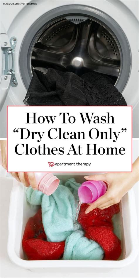 This Laundry Expert Says You Can Wash Dry Clean Only Clothes At Home