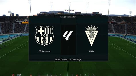 Barcelona vs Cadiz Estadi Olímpic Lluís Companys 2023 24 La Liga