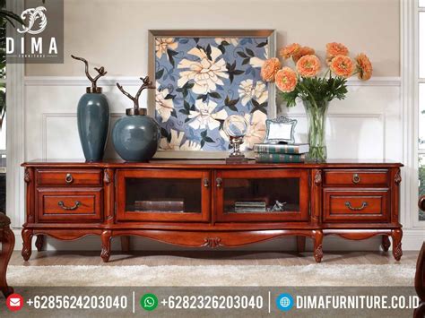 Set Buffet Tv Minimalis Klasik Mewah Set Bufet Tv Classic Jepara Set