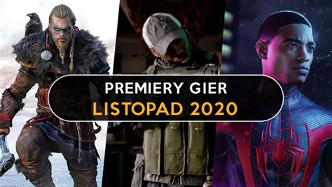 Premiery Gier Listopad 2020 ITHardware