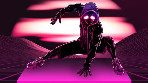 Miles Morales in Spider-Man Into the Spider-Verse 4K Wallpapers | HD ...