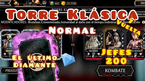 Torre Klásica Normal Jefes 200 7ta Vuelta Mortal Kombat Mobile