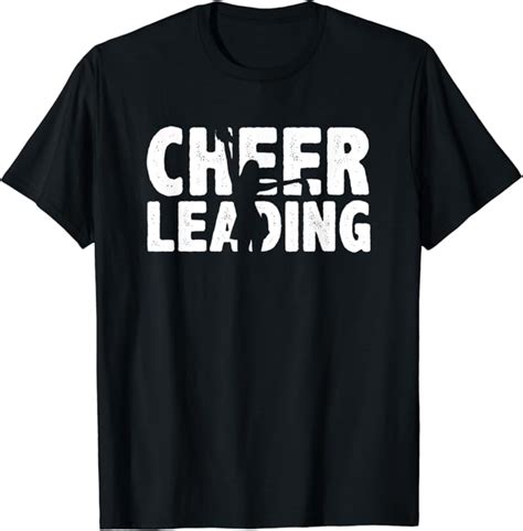 Cheerleading College Cheerleader Cute Cheerleading T Shirt Amazon