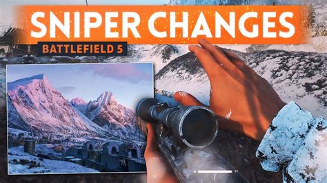 BATTLEFIELD 5 HUGE SNIPING CHANGES Scout Class Is More Useful BF5