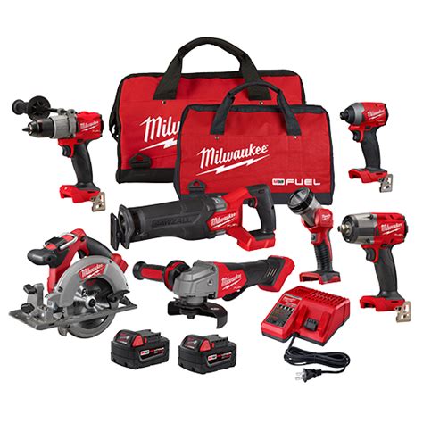 M18 Fuel 7 Piece Combo Kit Milwaukee Tool