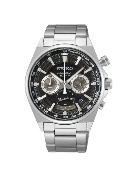 Montre Seiko Ssb P Neo Sport Acier Chronographe Quartz Pour Homme