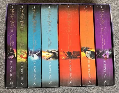 Harry Potter Box Set Complete Book Collection By J K Rowling Eur