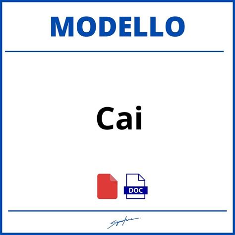Modello Cai