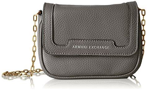 Ax Armani Exchange Pebbled Faux Leather Crossbody Leather Crossbody