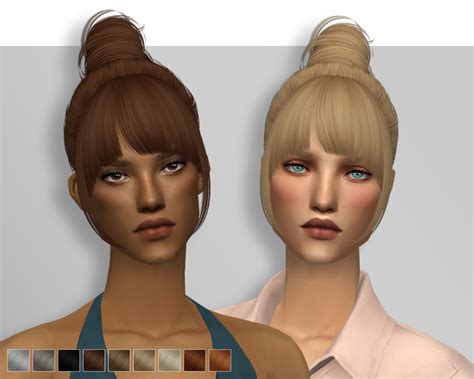 Nightcrawler S Shimmer Hair 4t2 Evannamari Sims 2 Hair Womens Hairstyles Hair