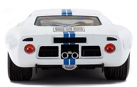 Ford GT40 Mk1 – White / Blue Stripes – 1968 – Riverina Model Cars Plus