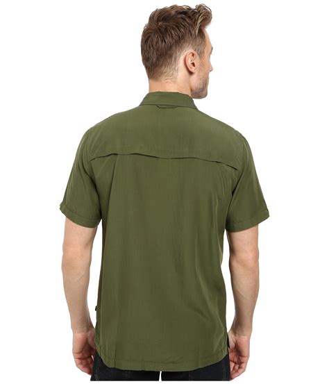 Fjallraven Abisko Vent Short Sleeve Shirt In Green For Men Lyst