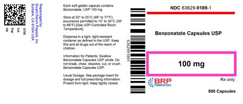 Benzonatate By Bryant Ranch Prepack BENZONATATE Capsule