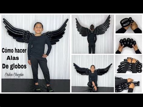 CÓMO HACER ALAS DE ÁNGEL CON GLOBOS IDEAS PARA CUMPLEAÑOS O CUALQUIER