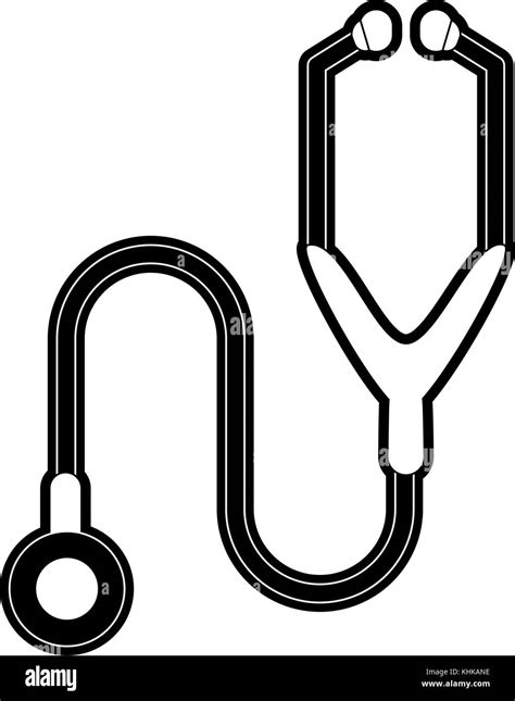 Medical Stethoscope Isolated Stock Vector Image And Art Alamy