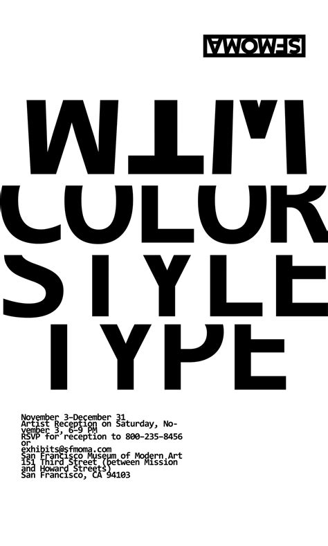 Wim Crowel Inspired Exhibit Poster On Behance