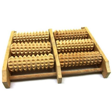 Wooden Massage Roller Acupuncture Roller For Foot Massage And