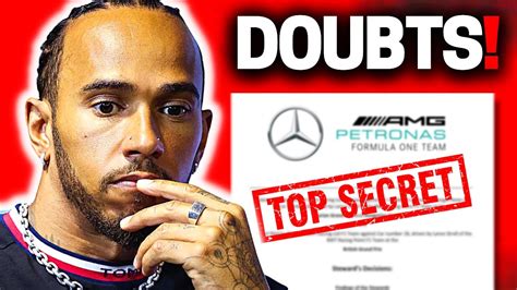 Lewis Hamilton Finally Breaks Silence On New Contract Youtube