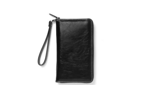 Filofax Malden Personal Compact Zip Black Lukuga Diaries