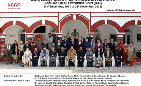 Capacity Building Programme Jammu And Kashmir National Centre For