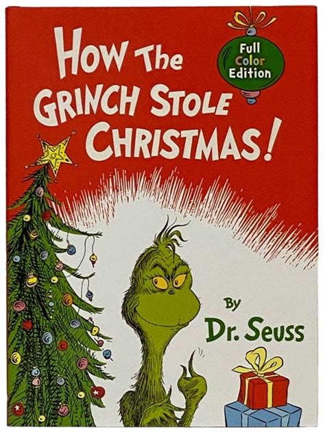 How The Grinch Stole Christmas Dr Seuss Theodore Seuss Geisel