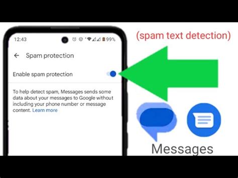 How To Enable Spam Protection In Messages Turn On Off Spam Protection