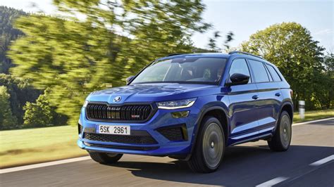 Skoda Kodiaq RS Technische Daten Maße Innenraum carwow de