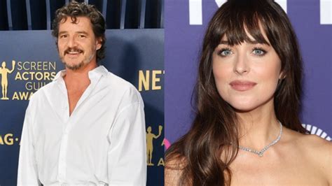 Pedro Pascal Sube Foto Con Tierno Beso De Dakota Johnson Tvn