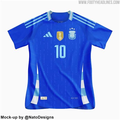 Argentina Copa America Away Jersey Audrey Nicholle