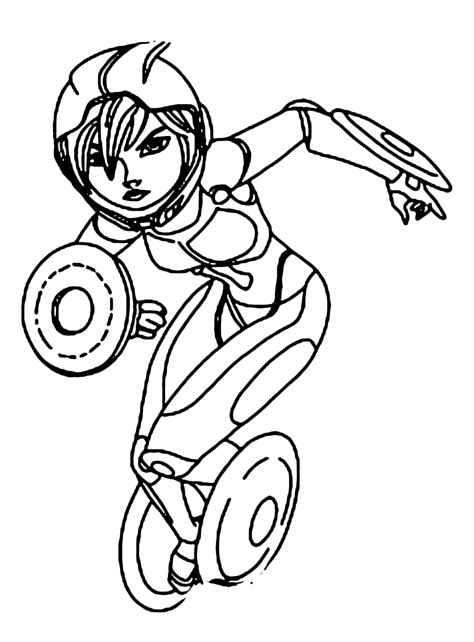 Big Hero 6 Gogo Coloring Pages