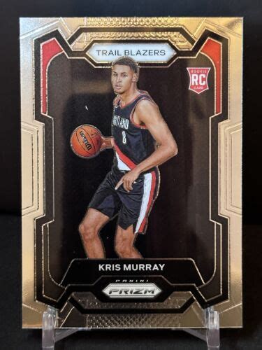 Panini Prizm Kris Murray Rookie Card Rc Portland Trail