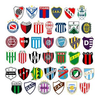 Escudos De Futbol Argentino Vectorizados MercadoLibre