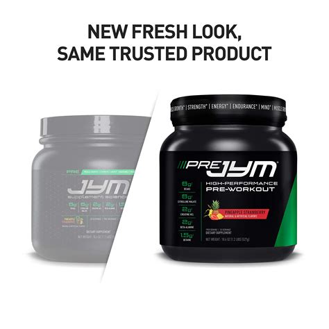 Pre Jym Pre Workout Powder Bcaas Creatine Hci Citrulline Malate Beta Alanine Betaine And