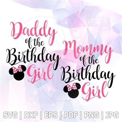 Minnie Mouse Birthday Girl Svg Free