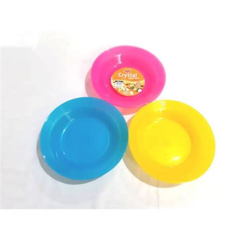 Jual MINI PLASTIC PLATE PIRING PLASTIK KECIL LEPEK WADAH MAKAN KUCING