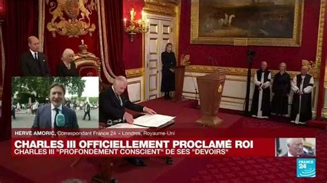 Charles Iii Proclam Roi Un Moment Mouvant Et Solennel