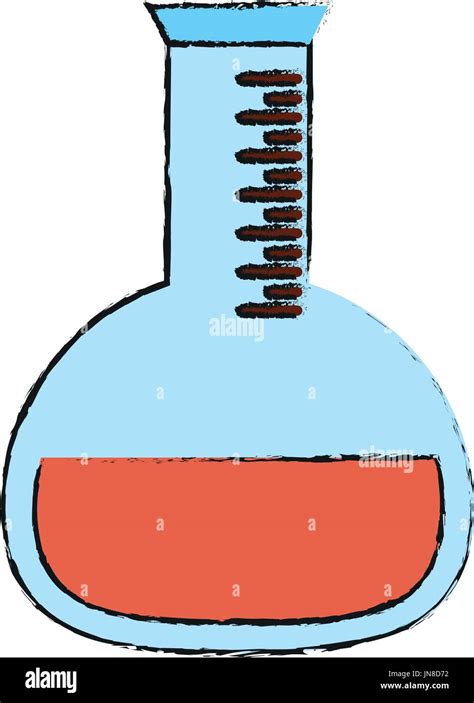 Flask Vector Illustration Stock Vector Image And Art Alamy