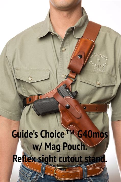 Guides Choice™ Leather Chest Holster The Ultimate Outdoor Gun Holster