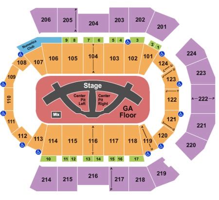 Spokane Arena Tickets And Spokane Arena Seating Charts Spokane